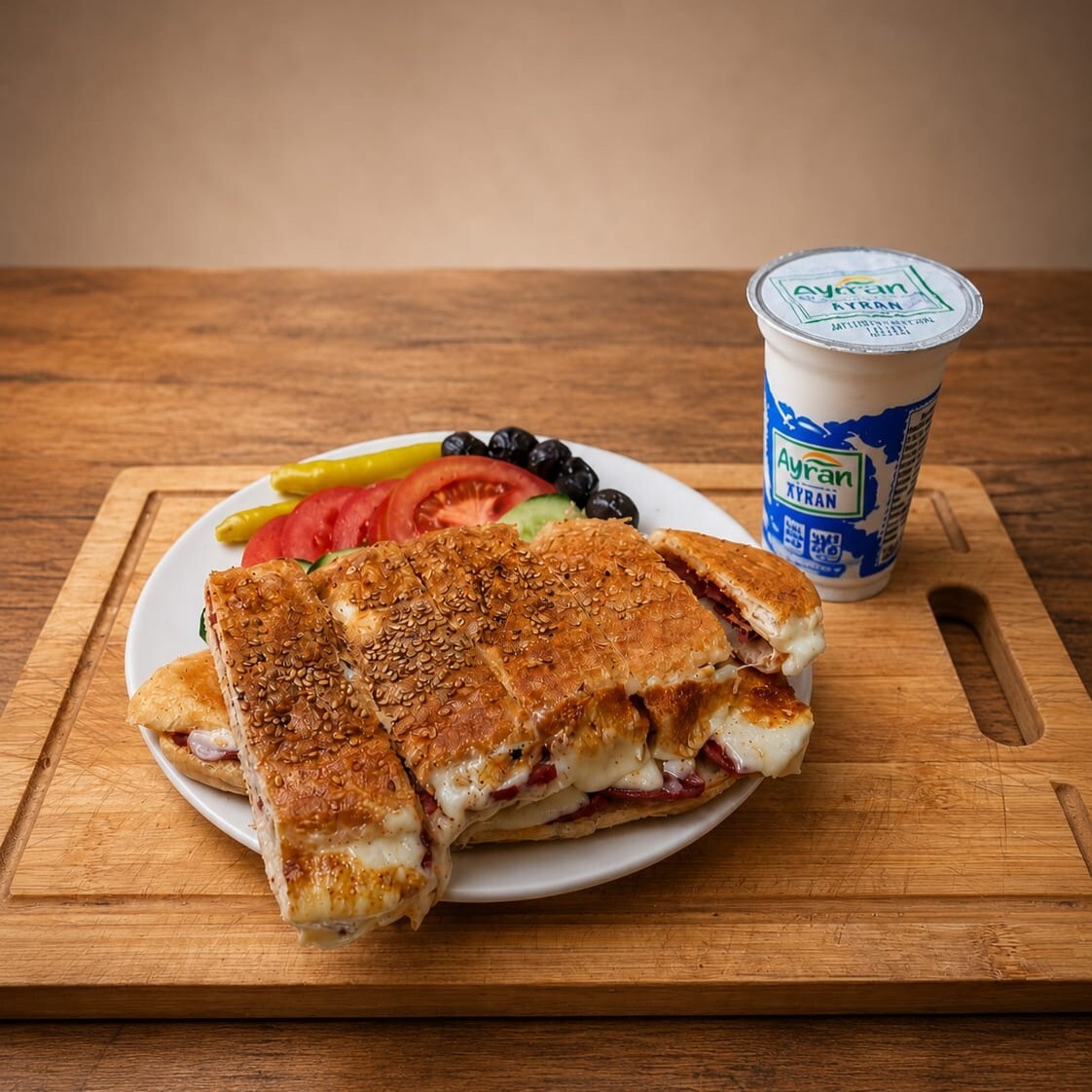 Tam Ekmek Karışık Tost