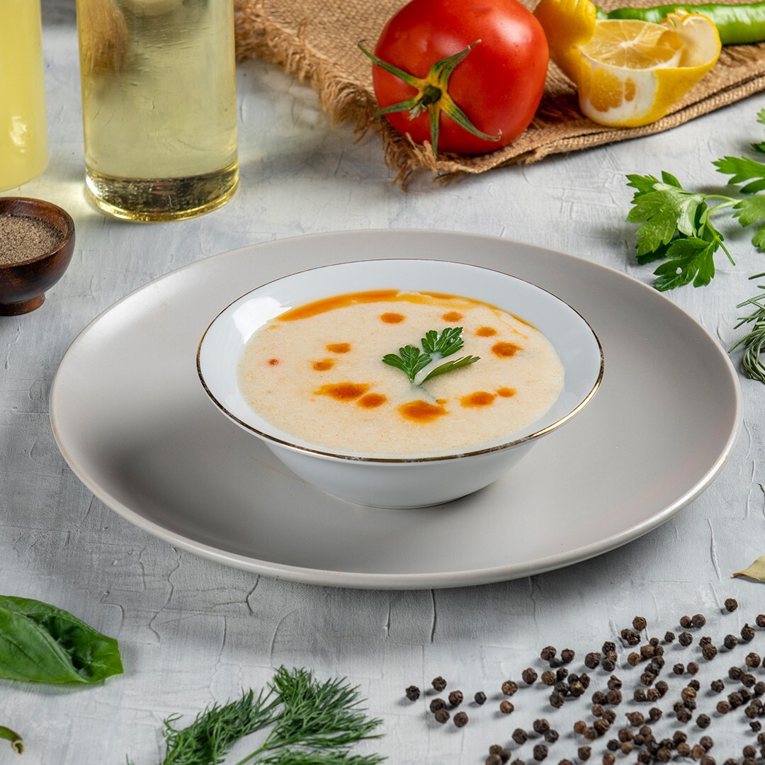 Köz Patlıcan Çorbası