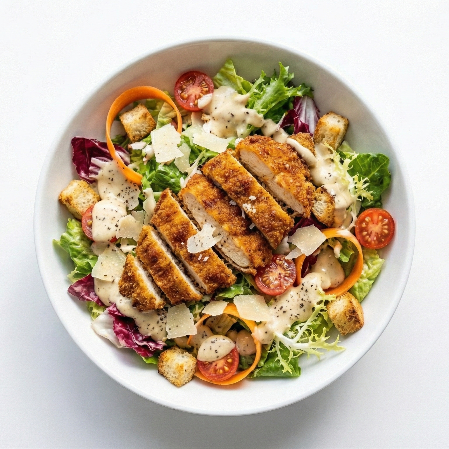 Crispy Cajun Sezar Salata