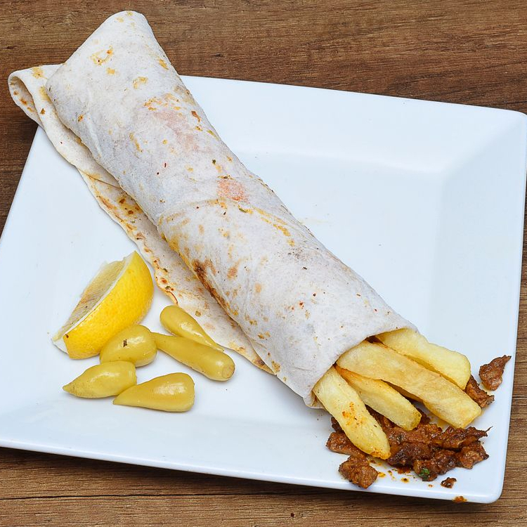 Et Tantuni Ve Patates Dürüm