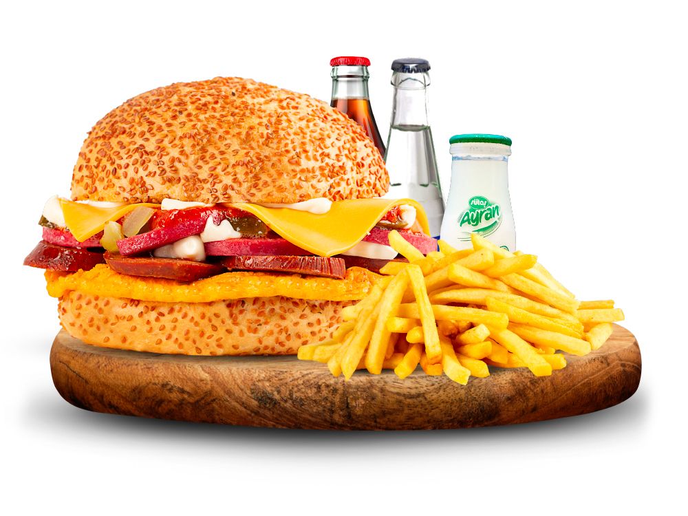 Tost Burger Menü