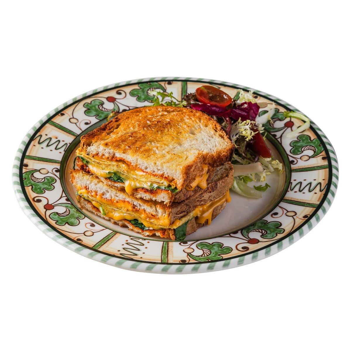 Ispanaklı Cheddarlı Tost