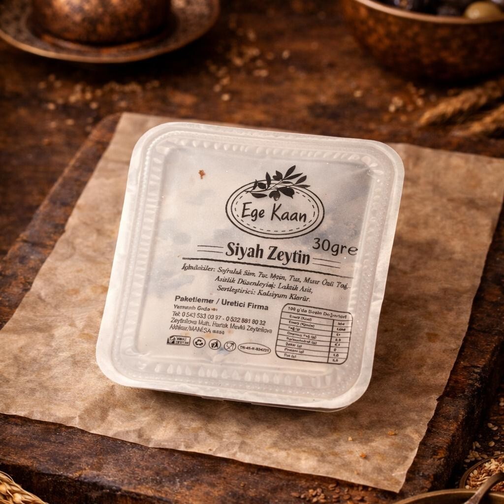 Siyah Zeytin 30 Gr