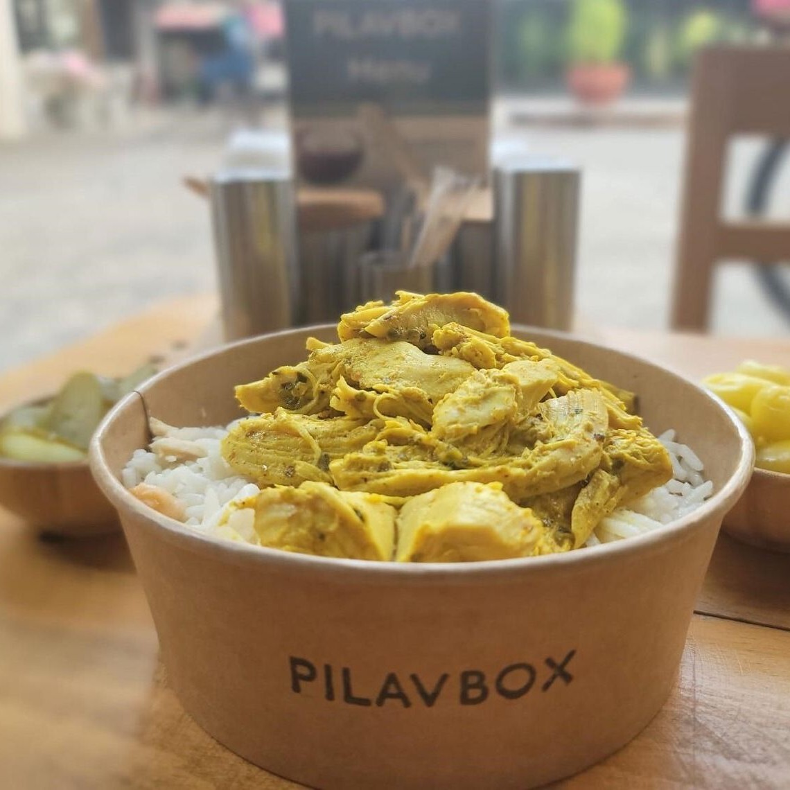 Köri Soslu Tavuklu Pilav (400 gr.)