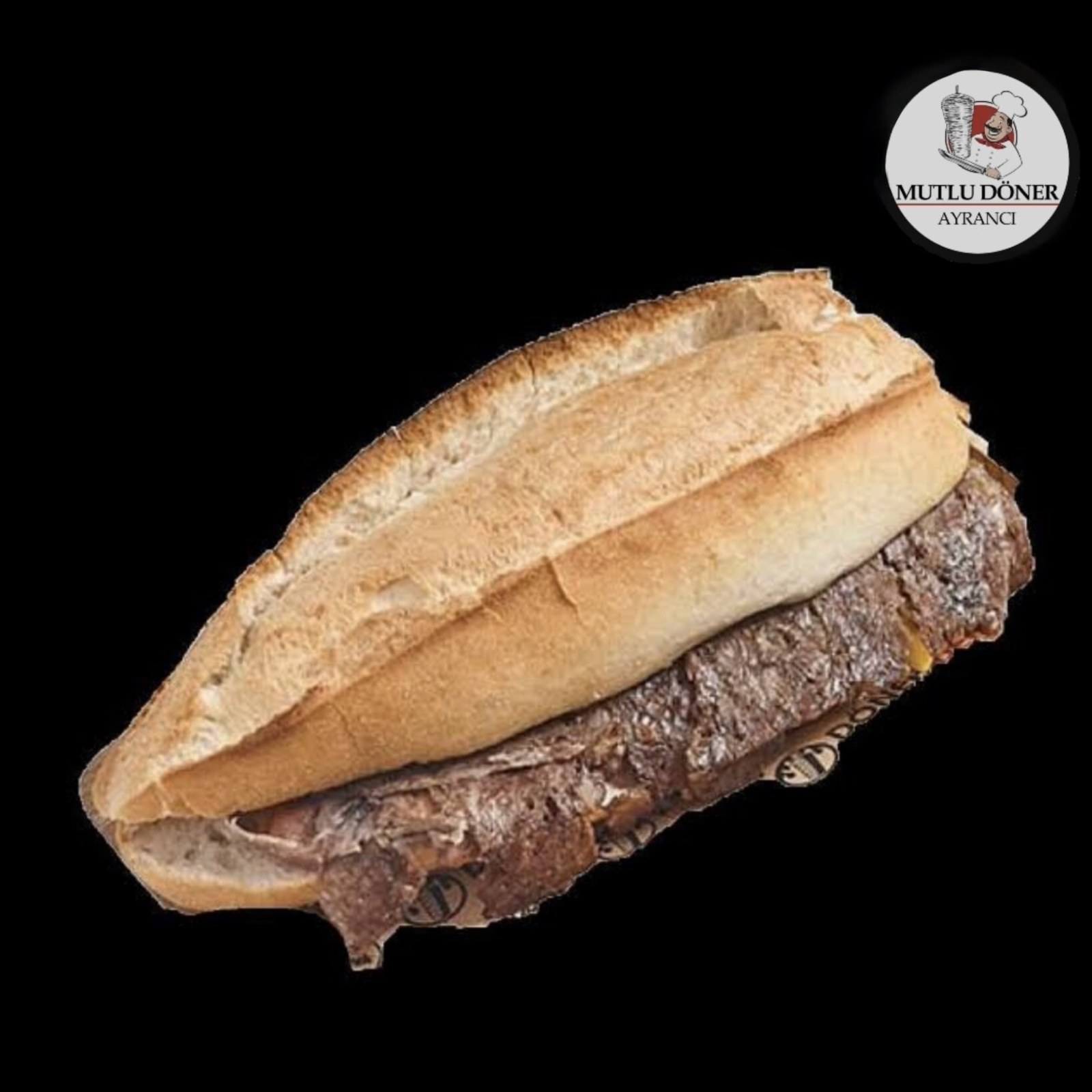 Üç Ceyrek Ekmek Arası Et Döner (1,5 Porsiyon)