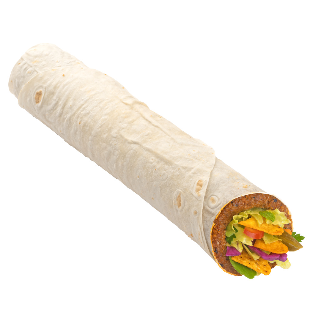 Doritoslu Mega Çiğ Köfte Dürüm