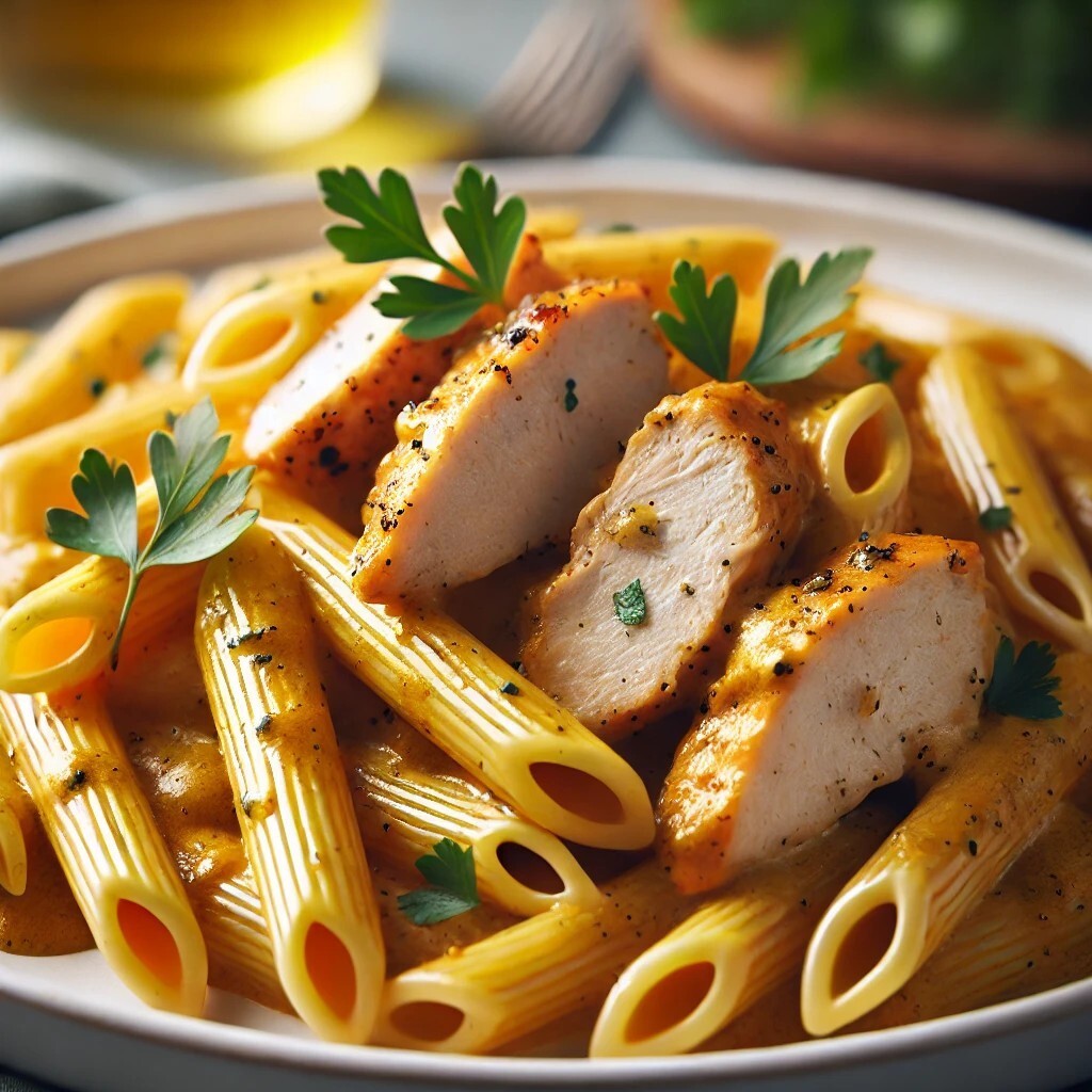 Körili Tavuklu Penne +330 ml pepsi İçecek