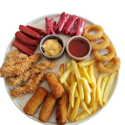 Atıştırmalık Tabağı+coca cola