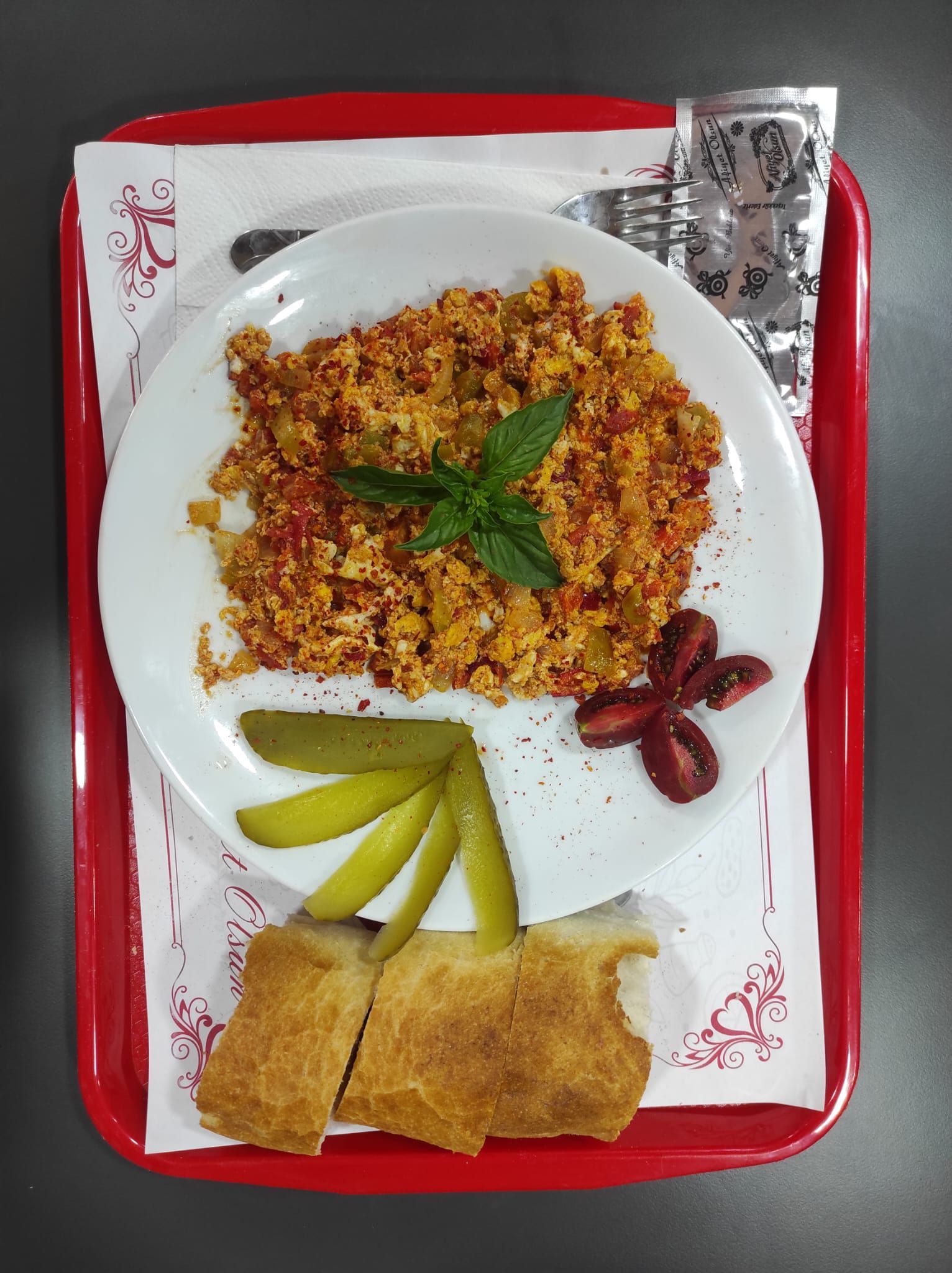 Kaşarlı Menemen