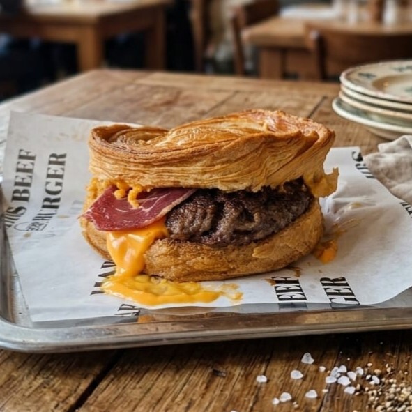 Croissant Burger