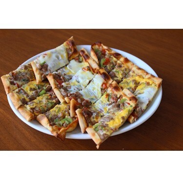 Kuşbaşılı Yumurtalı Pide