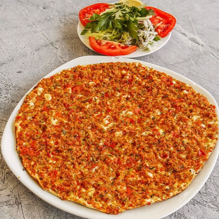 Mix Mini Lahmacun Tabağı (4 Adet)