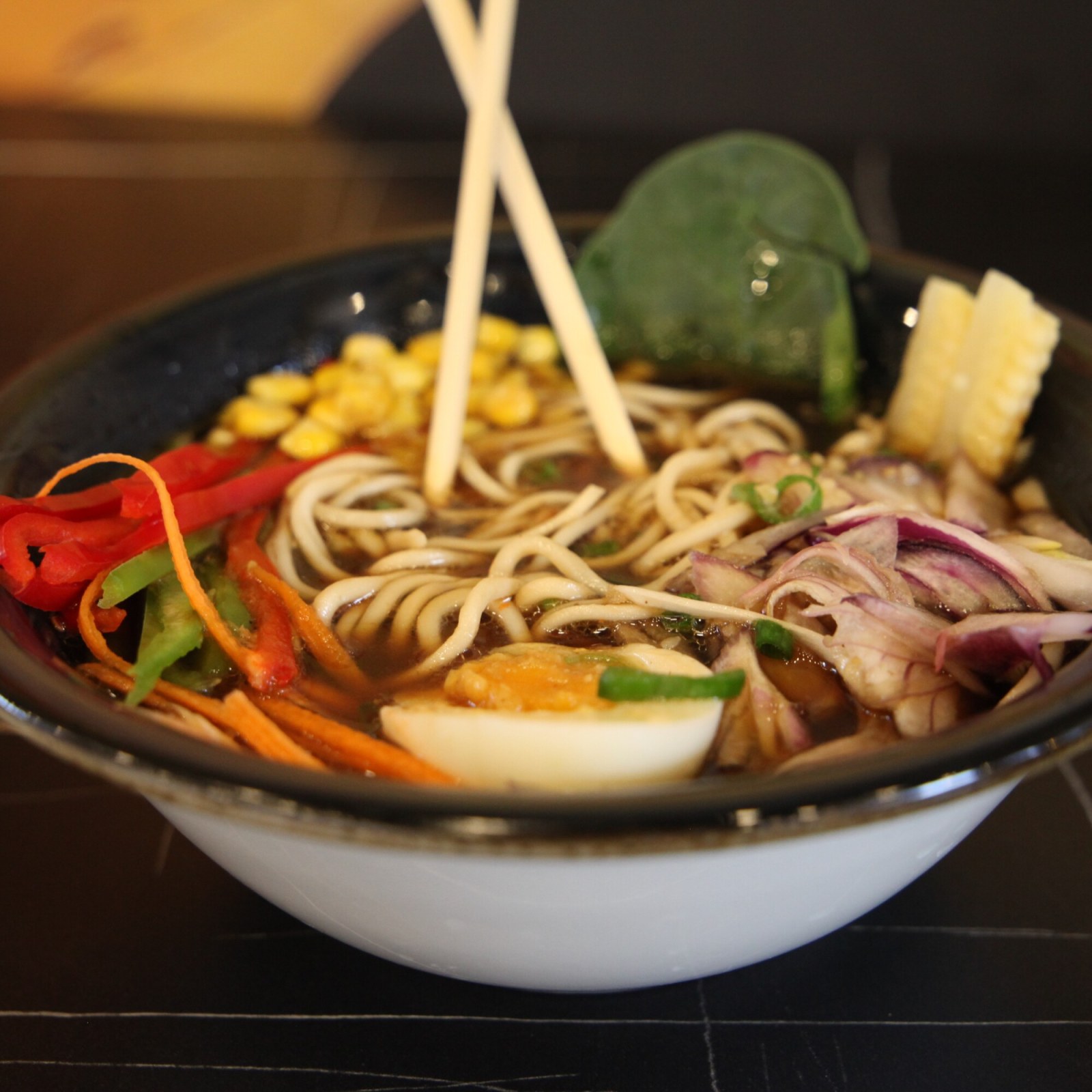 Sebzeli Ramen (Vegetable Ramen)