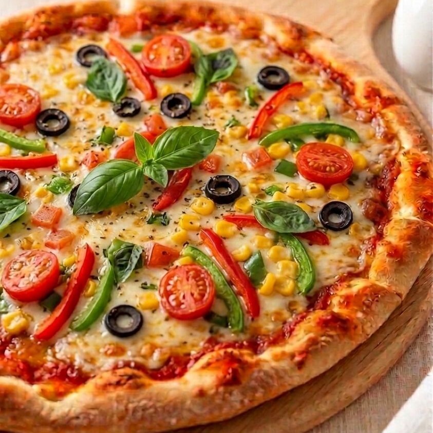 Büyük Boy Vejetaryen Pizza