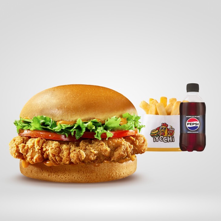 İyochi Chicken Burger Menü