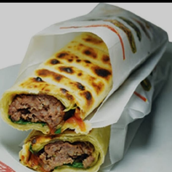 adana durum +ayran+cıgkofte