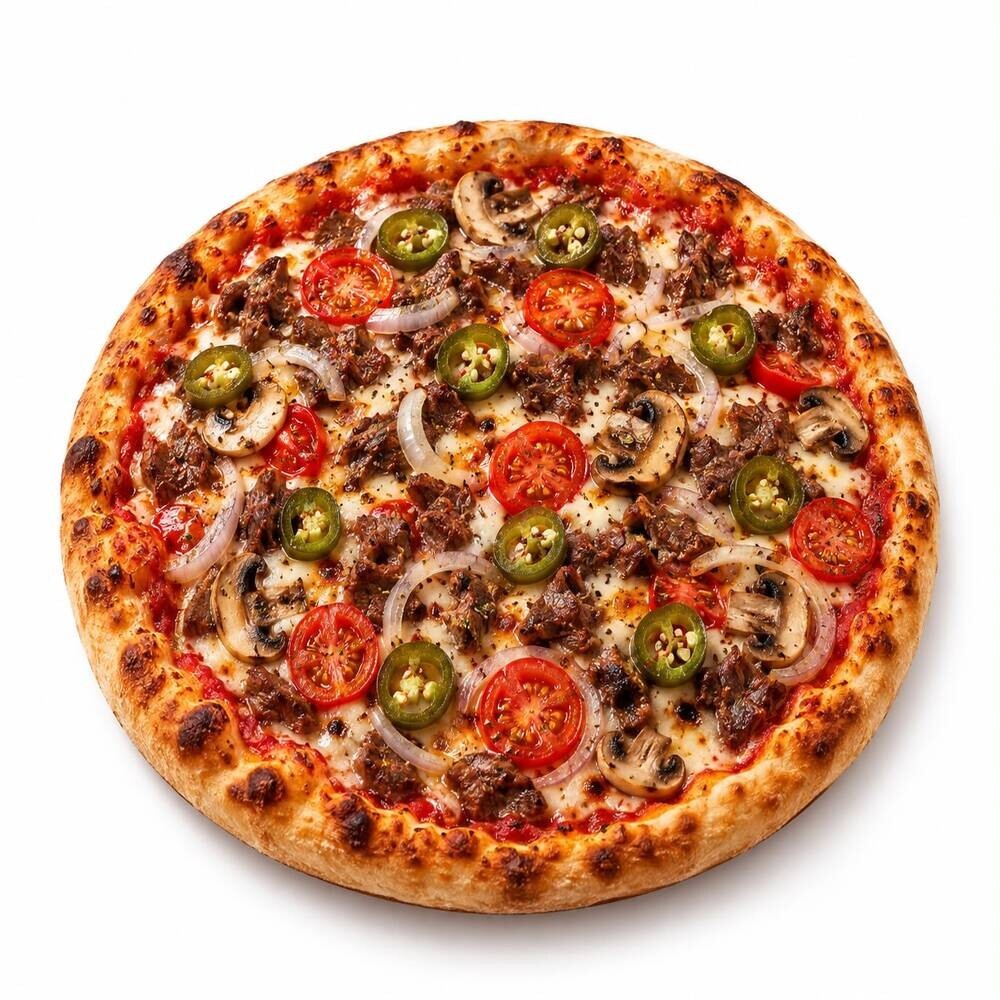 Acılı Meksika Pizza (Büyük Boy)