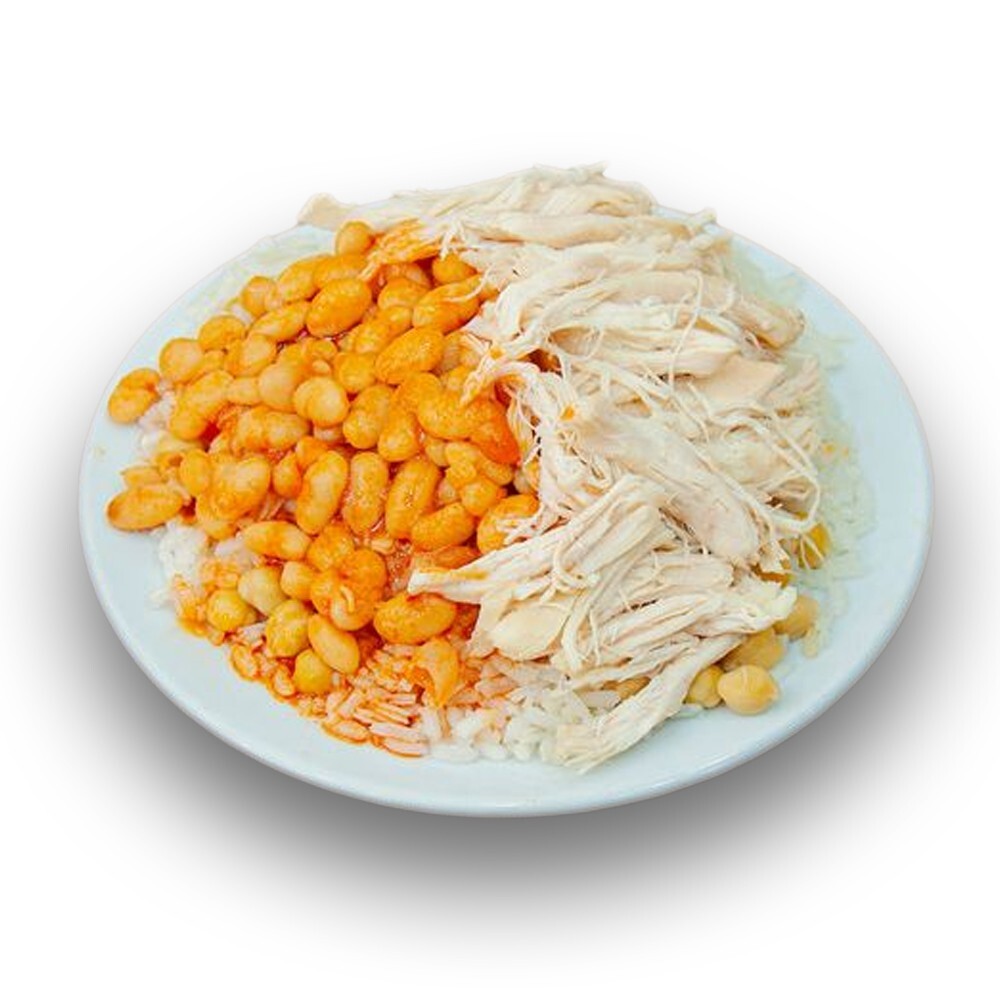Tavuklu Kuru Fasulyeli Pilav