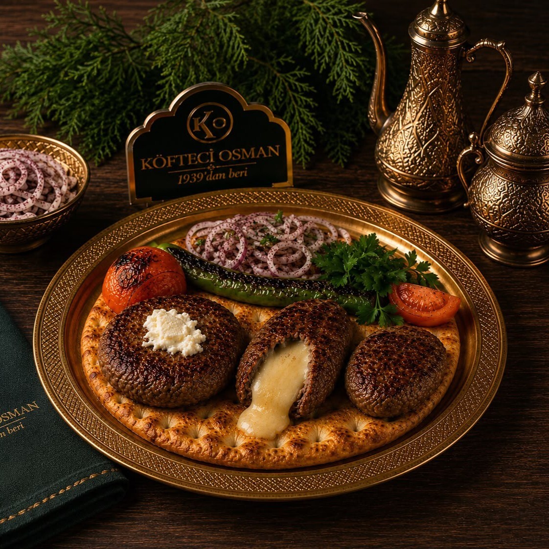 Bursa'nın Meşhur Karışık Pideli Köfte (210 GR)