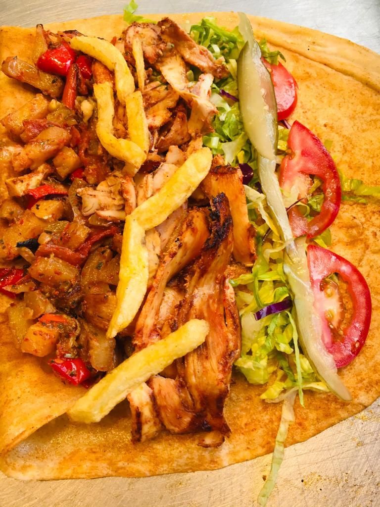 Atom Lavaşta Tavuk Döner Fırın Tava