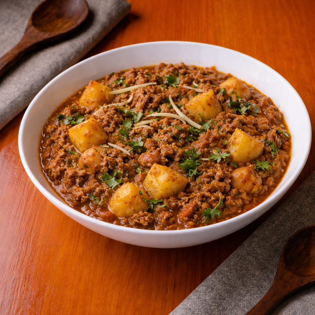 Kuzu Kıyma Aloo