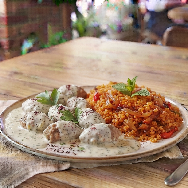 Anadolu Mutfağından Ekşili Köfte & Bulgur Pilavı