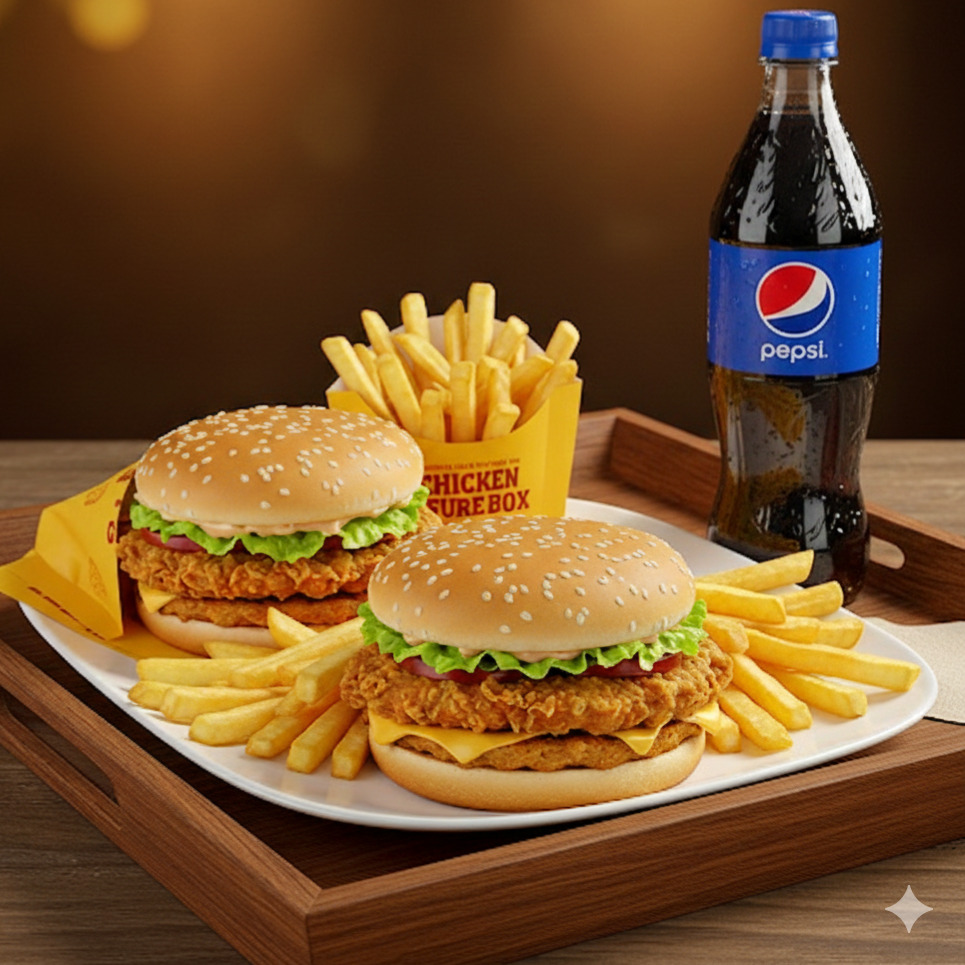 2li çıtır Burger Menü