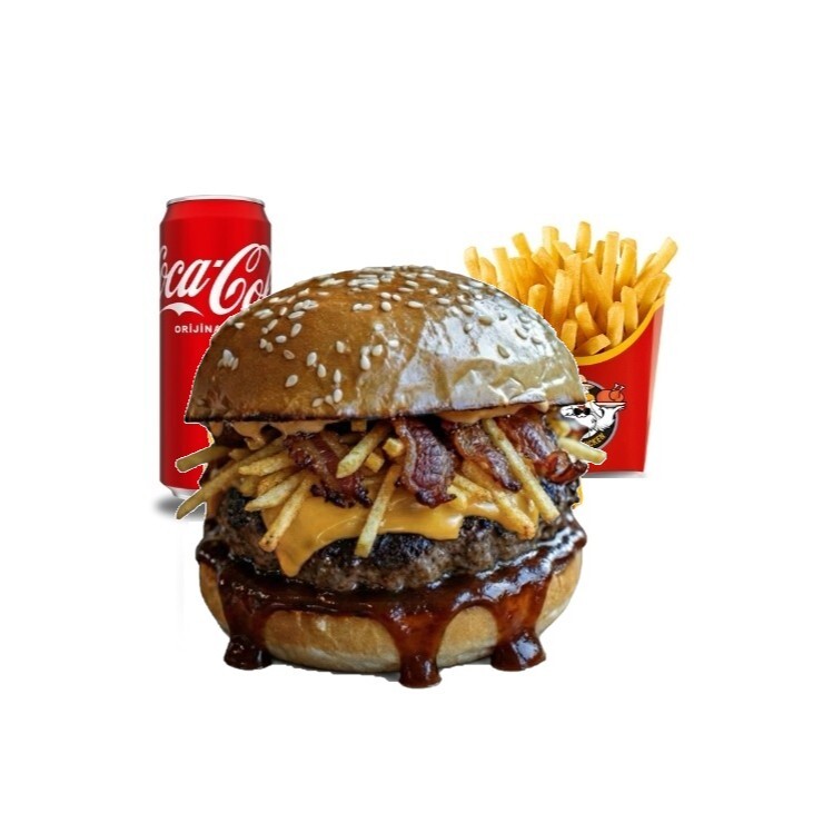 Smoked Burger Menü (et)
