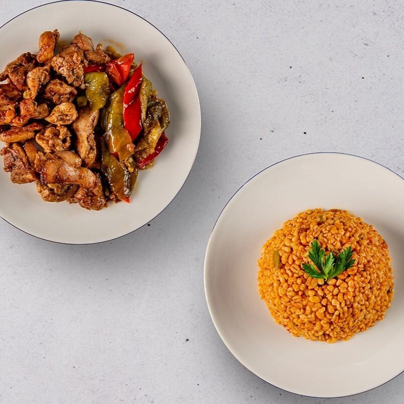 Tavuk Şiş & Bulgur Pilavı
