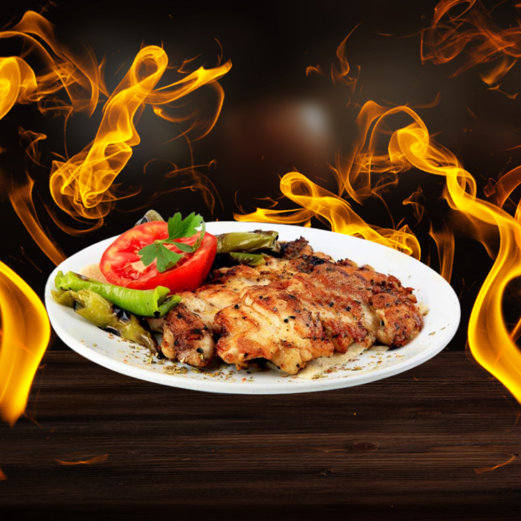 Izgara Tavuk Sarma Servis