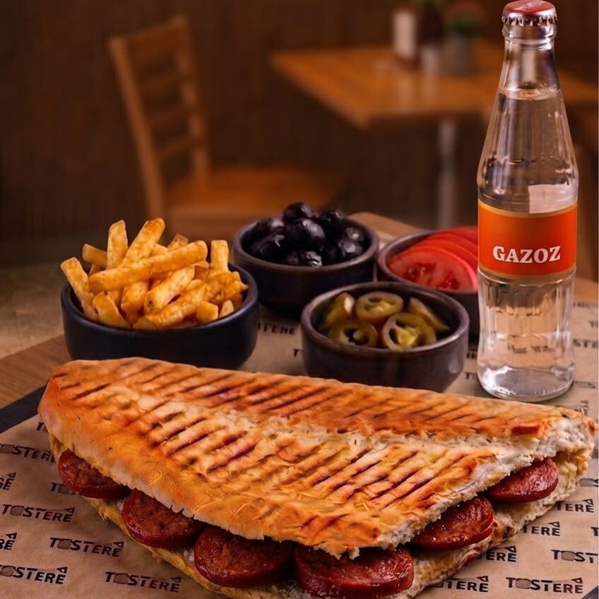 Sucuklu Tost Menü