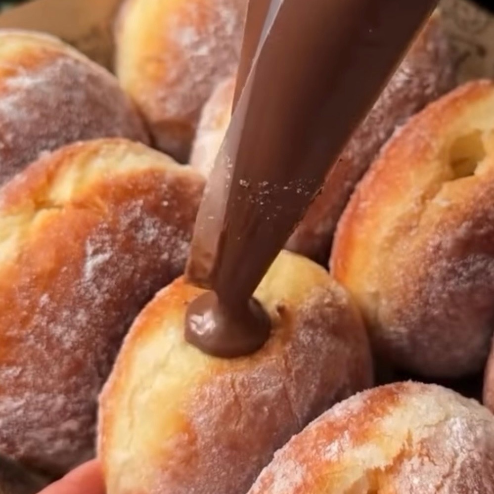 Berliner Çikolatalı
