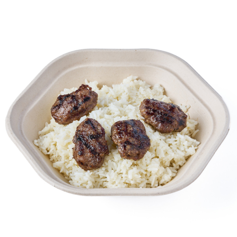 Izgara Köfteli Pilav