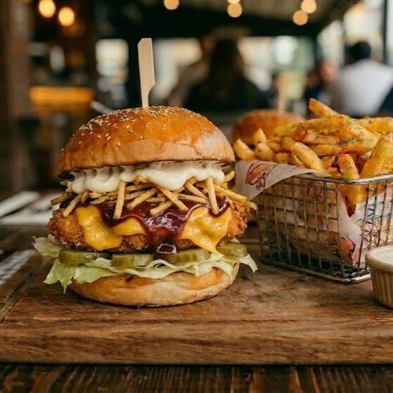 Mayo Tavuk Burger Menü