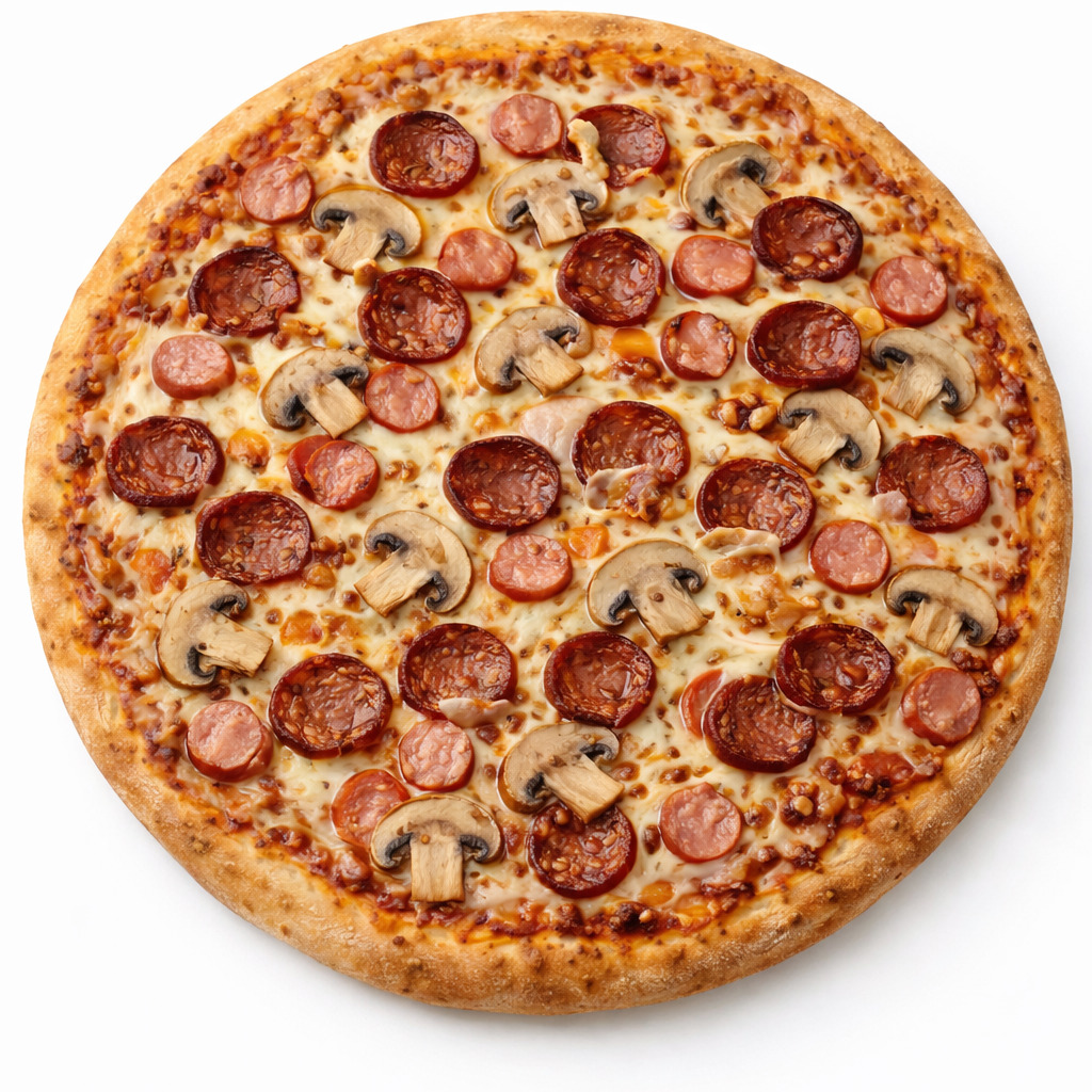 Jumbo Üç Malzemeli Pizza (Orta)