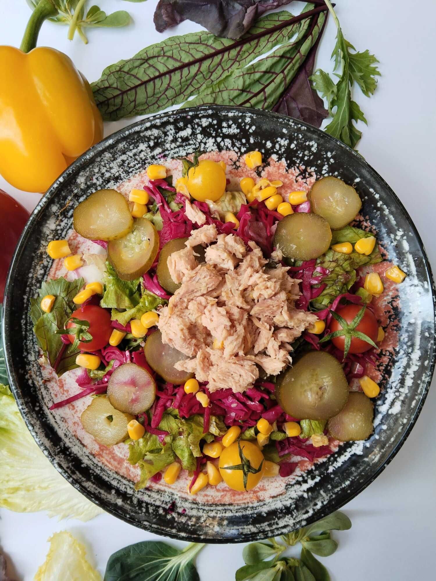 Ton Balıklı Salata (250 kalori)