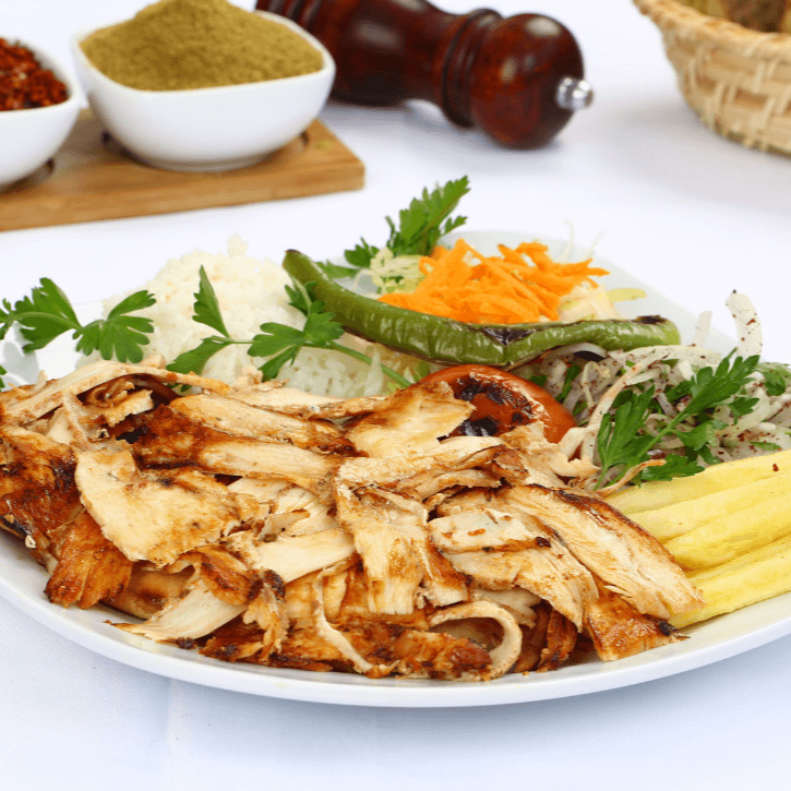 Tabak Servis Tavuk Döner (150 gr)
