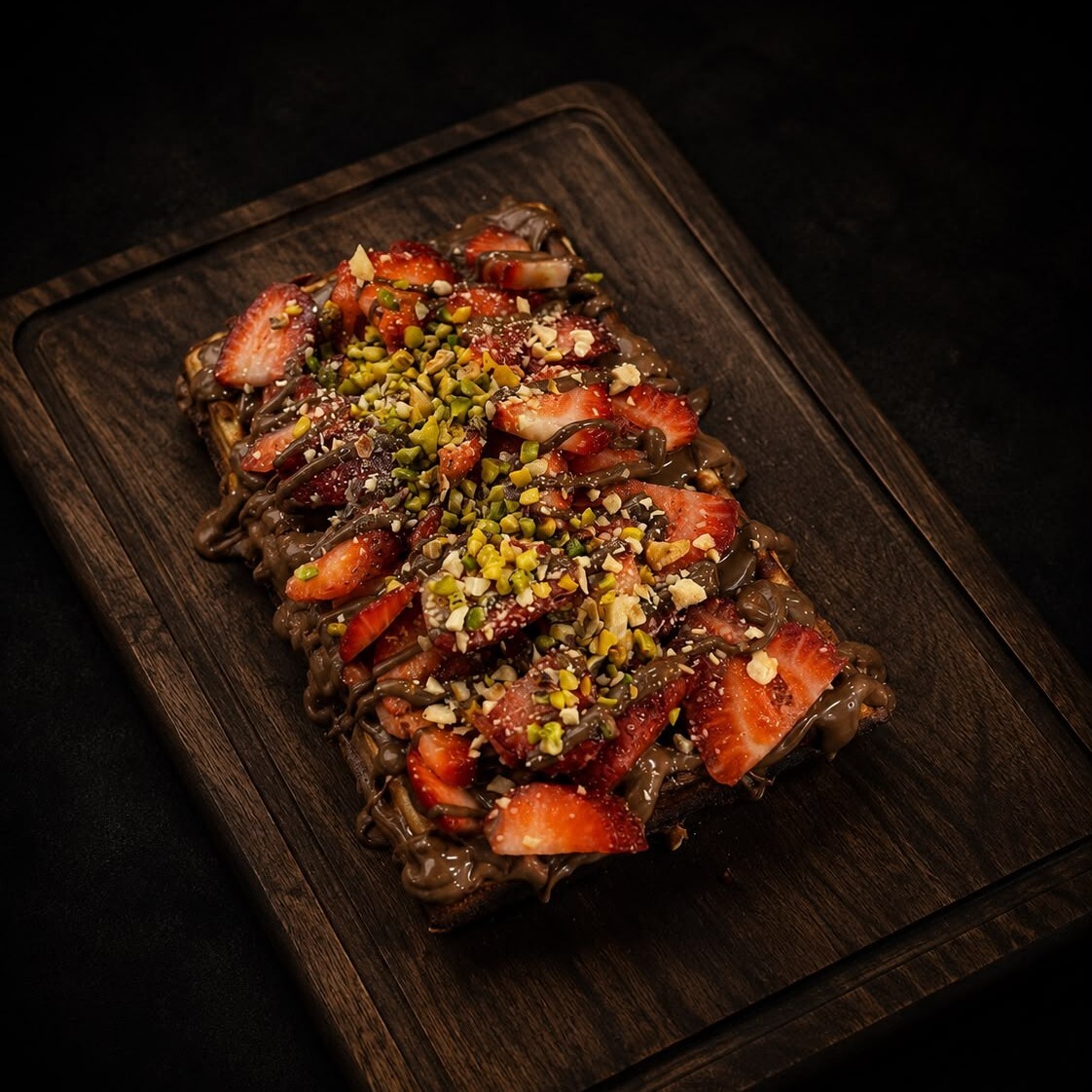 Çilekli Waffle