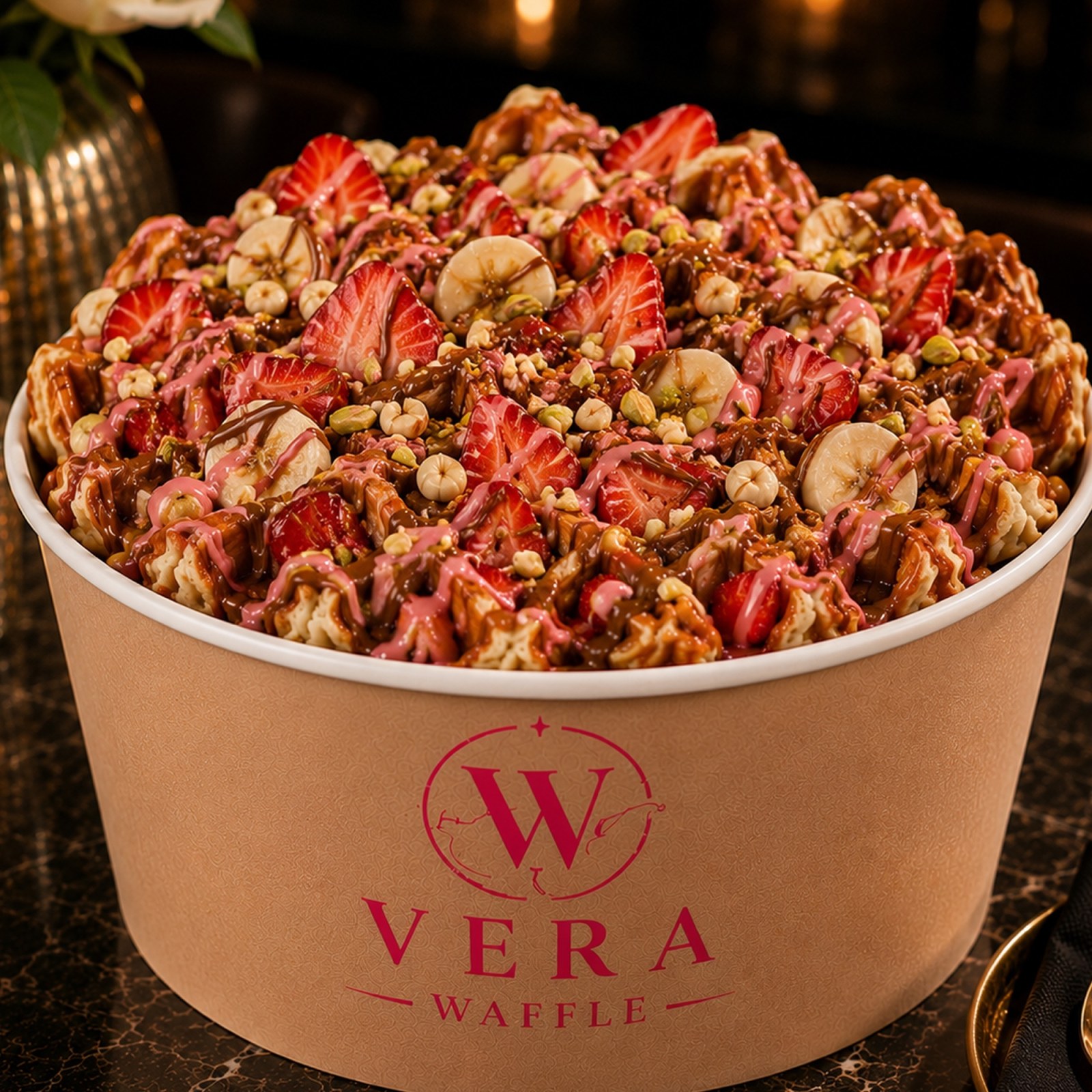 Çilek Festivali Waffle
