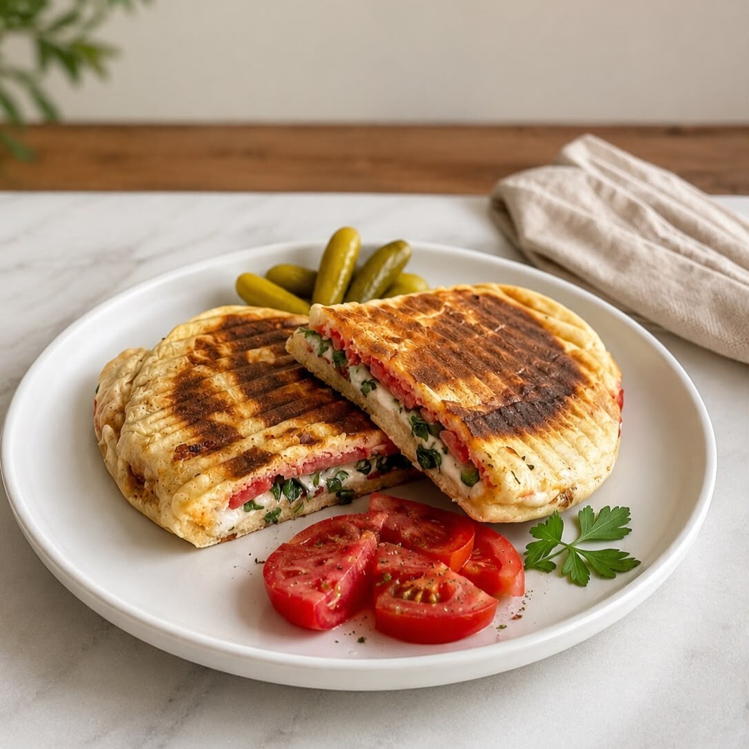 Bazlama Karışık Tost