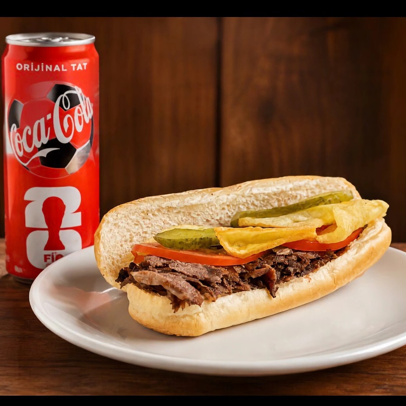 Sandviç Et + Cola