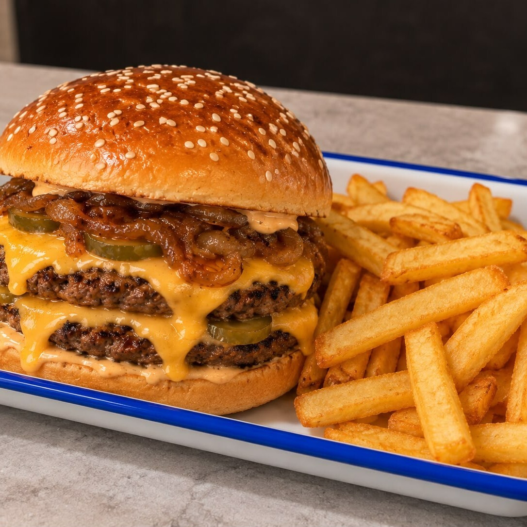 Double Cheedar Burger