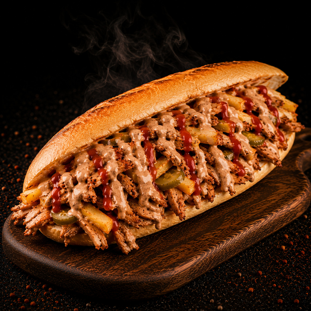 Üç Çeyrek Ekmek Döner (100 Gr.)
