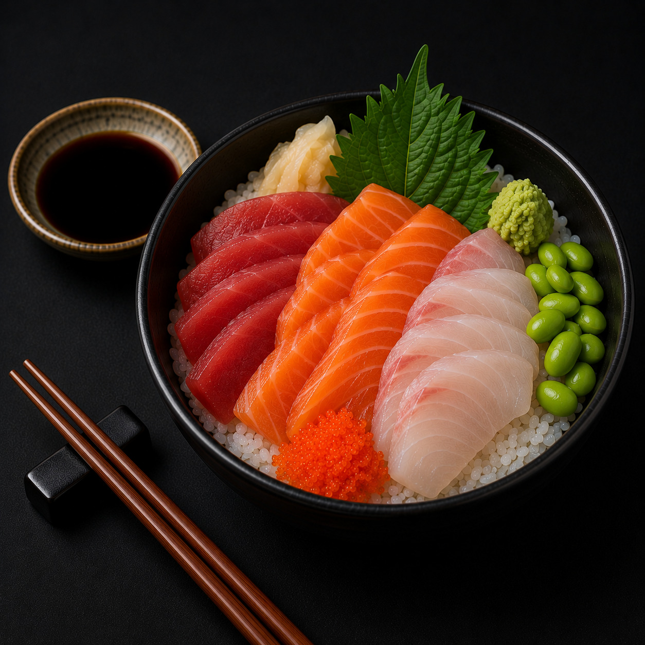 Rainbow Sashimi Bowl