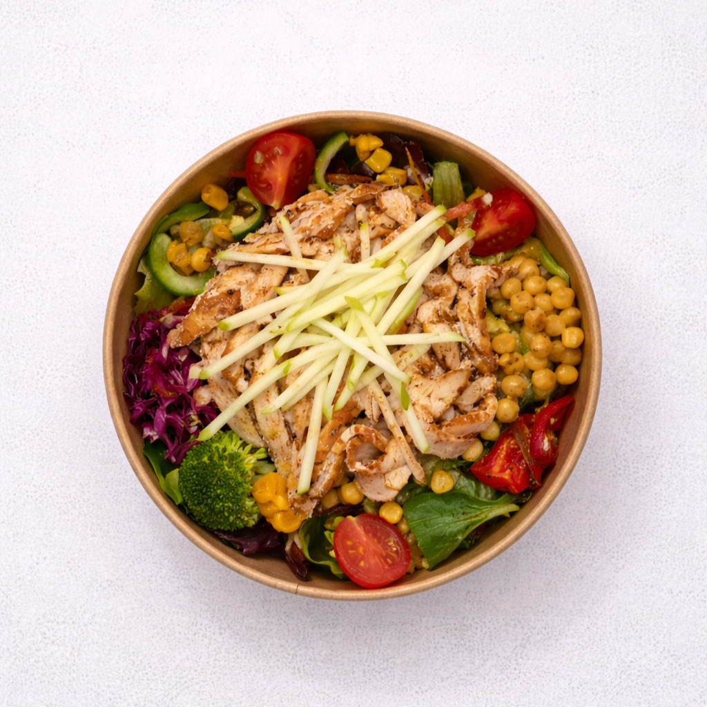 Izgara Tavuklu Salata