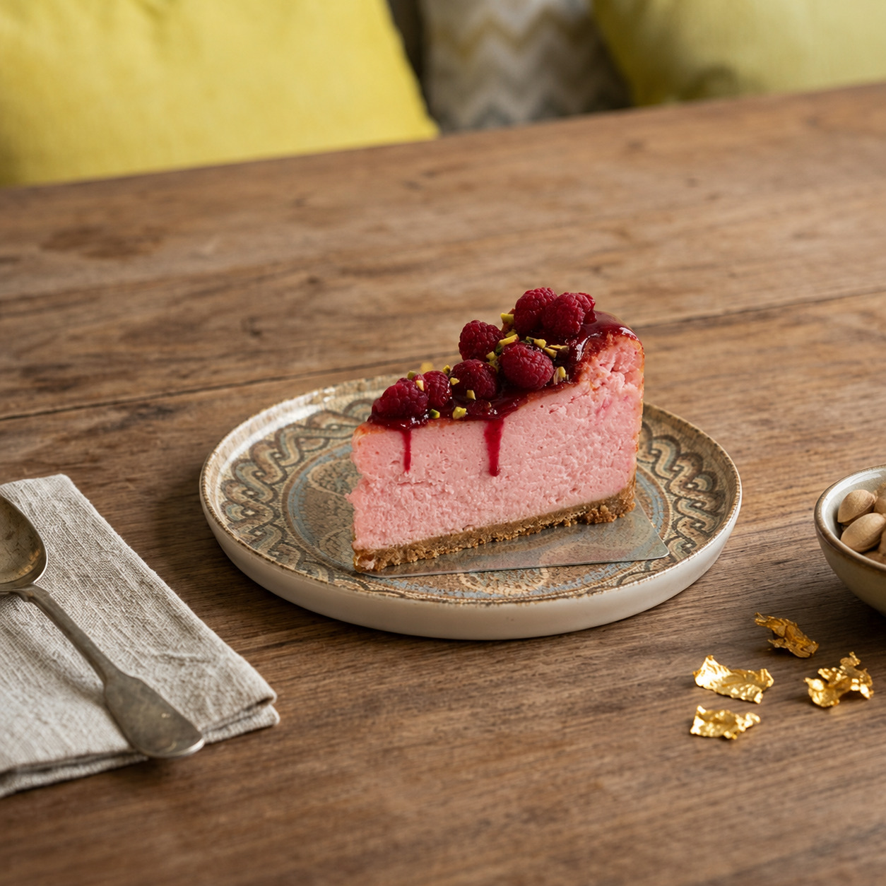 Frambuazlı Cheesecake