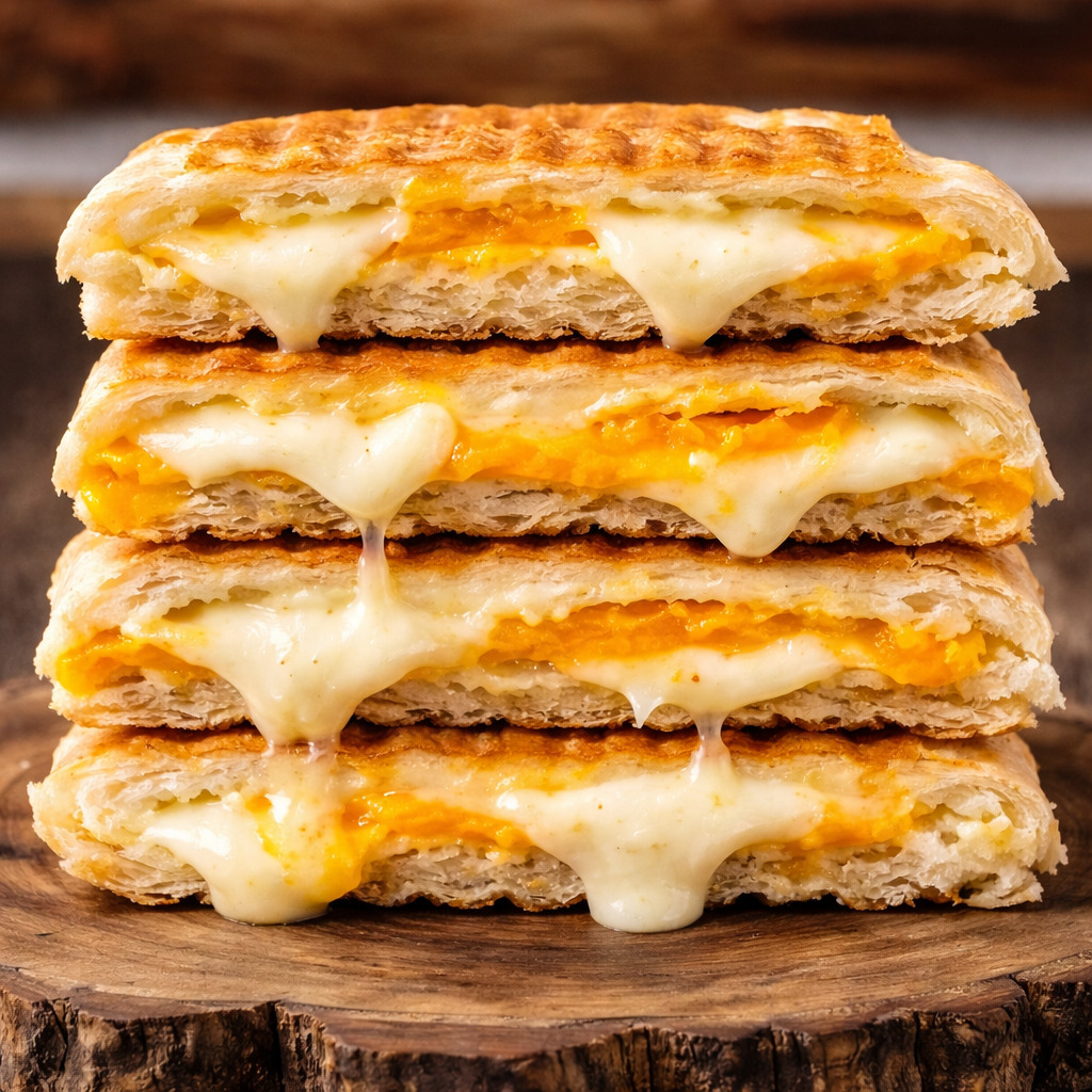 Üç Peynirli Tost (Büyük Somun Ekmek)