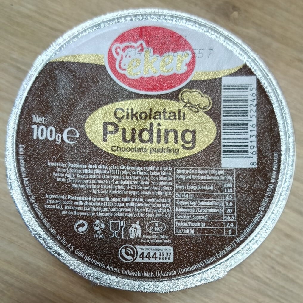 Çikolatalı Puding