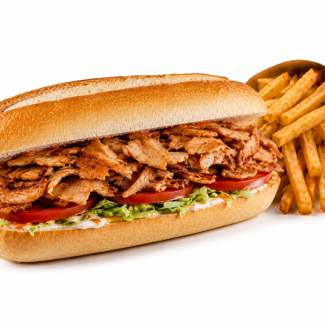 Sandviç Ekmek Arası Tavuk Döner