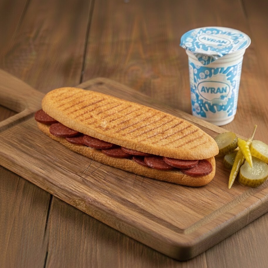 Sucuklu Tost Menü